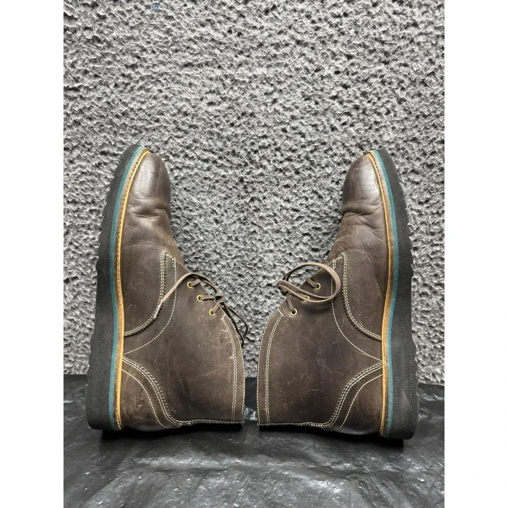 Cole Haan Air Morris Leather Lace Up Chukka‎ Ankle Boots Brown Mens Size 9.5M